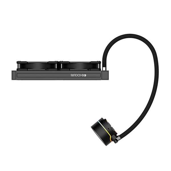 ID-Cooling CPU Water Cooler - ZOOMFLOW 240 XT (13.8-30.5dB; max. 126,57 m3/h; 2x12cm, A-RGB LED)