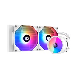 ID-Cooling CPU Water Cooler - ZOOMFLOW 240 XT SNOW (13.8-30.5dB; max. 126,57 m3/h; 2x12cm, A-RGB LED)