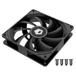 ID-Cooling Cooler 12cm - FL-12025K (21dB, max. 76,45 m3/h, 3pin csatlakozó)