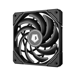 ID-Cooling Cooler 12cm - NO-12015-XT BLACK (13.8-31.2dB; max. 92.76 m3/h, 4pin csatlakozó, PWM)
