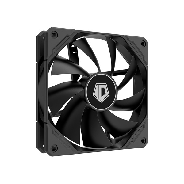 ID-Cooling Cooler 12cm - TF-12025-BLACK (15.2-35.2dB, max. 129,39 m3/h, 4pin, PWM, 12cm,)