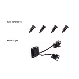 ID-Cooling Cooler 12cm - WF-12025-SD-K (18-35,2dB, max. 126,57 m3/h, 3pin csatlakozó)