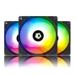 ID-Cooling Cooler 12cm - XF-12025-ARGB-TRIO (18-26.4dB, max 105.33 m3/h, 4Pin PWM, ARGB LED)