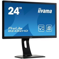 IIYAMA 24" ProLite B2482HD FHD TN DVI/VGA monitor (Használt A)
