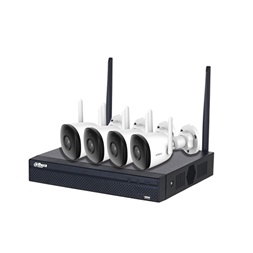 IMOU 4db wifi 2MP csőkamera/1db 4 csat. Wifis hálózati rögzítő/1TB HDD vezeték nélküli megfigyelő szett (Újracsomagolt)