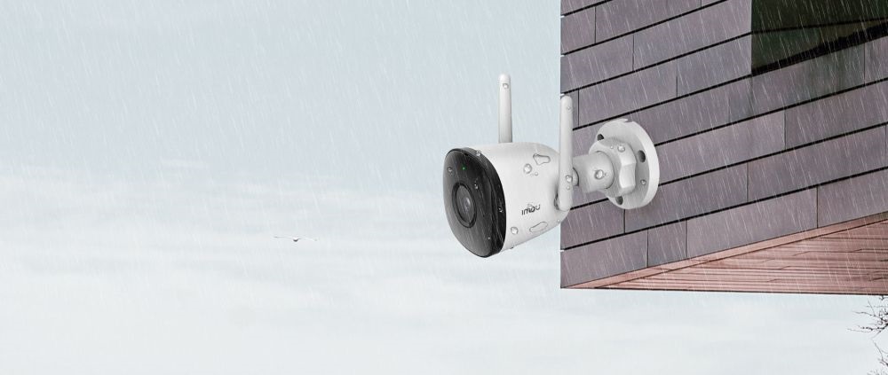 IMOU Bullet 2C 4MP kültéri, H265, 2.8mm (106°), IR30m, beépített mikrofon, SD, fix lencsés Wi-Fi csőkamera