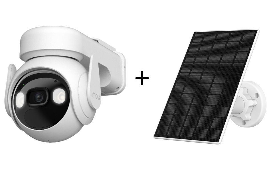 IMOU Cell PT 4G kit /3MP/3,6mm/SD/H265/LED20m/kétirányú hang/4G akkumulátoros PT kamera + napelemes töltő
