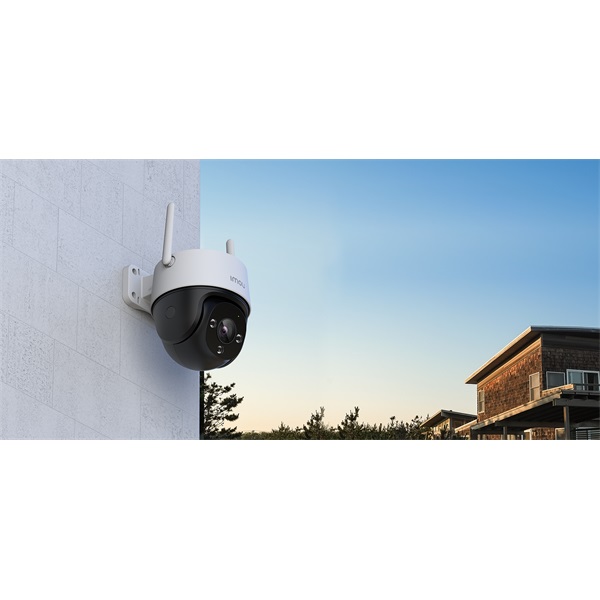 IMOU Cruiser SE, kültéri, 4MP, H265, 3,6mm(79°), IR30m, beépített mikrofon, microSD, fix lencsés Wifi PT dómkamera