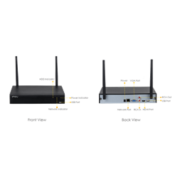IMOU NVR1108HS-W-S2 8 csatorna/H265/Wifi 16Mbps/1x SATA(8TB)/Wifi hálózati rögzítő