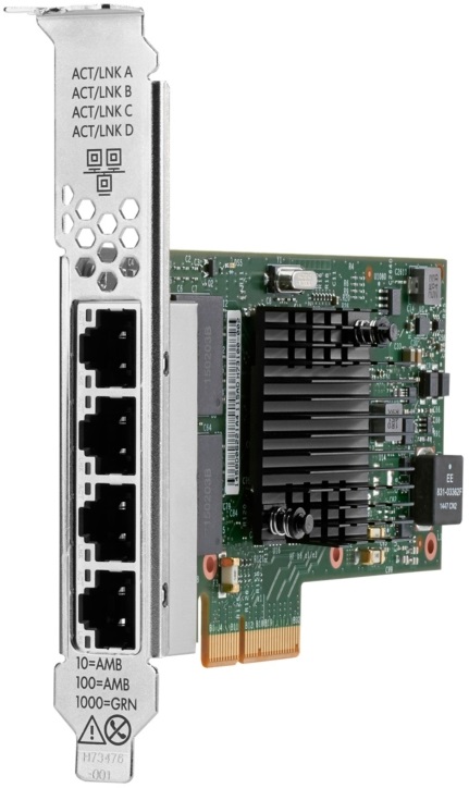 HPE P21106-B21 Intel I350-T4 Ethernet 1Gb 4-port BASE-T Adapter