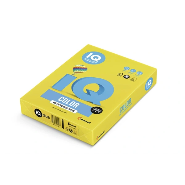 IQ Color A4 80 g 500 ív intenzív sárga másolópapír