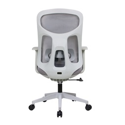 IRISOffice Avalon szürke/fekete ergonómikus, szövet-hálós irodai forgószék háttámasszal
