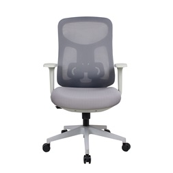 IRISOffice Avalon szürke/fekete ergonómikus, szövet-hálós irodai forgószék háttámasszal