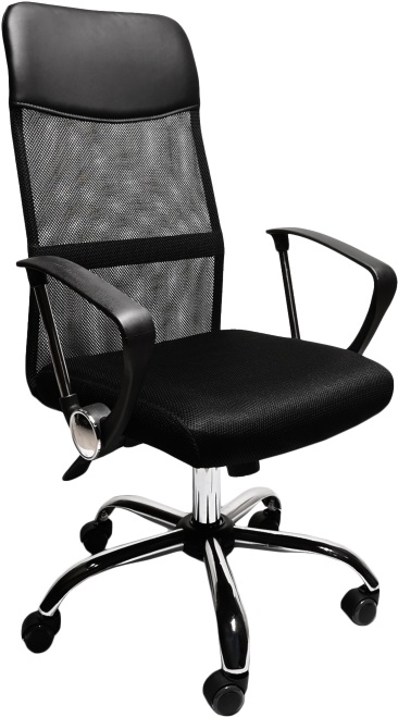 IRISOffice Nova fekete mesh hálós irodai forgószék