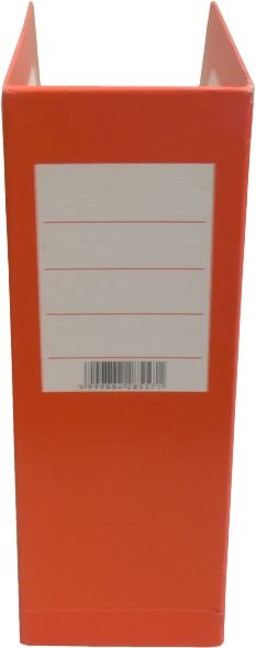 Office Depot merevfalú 9cm karton piros iratpapucs