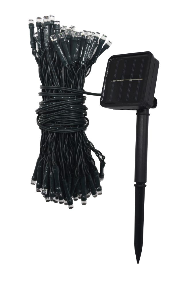 IRIS DL-019WW-100LED szolár LED dekorációs fényfüzér