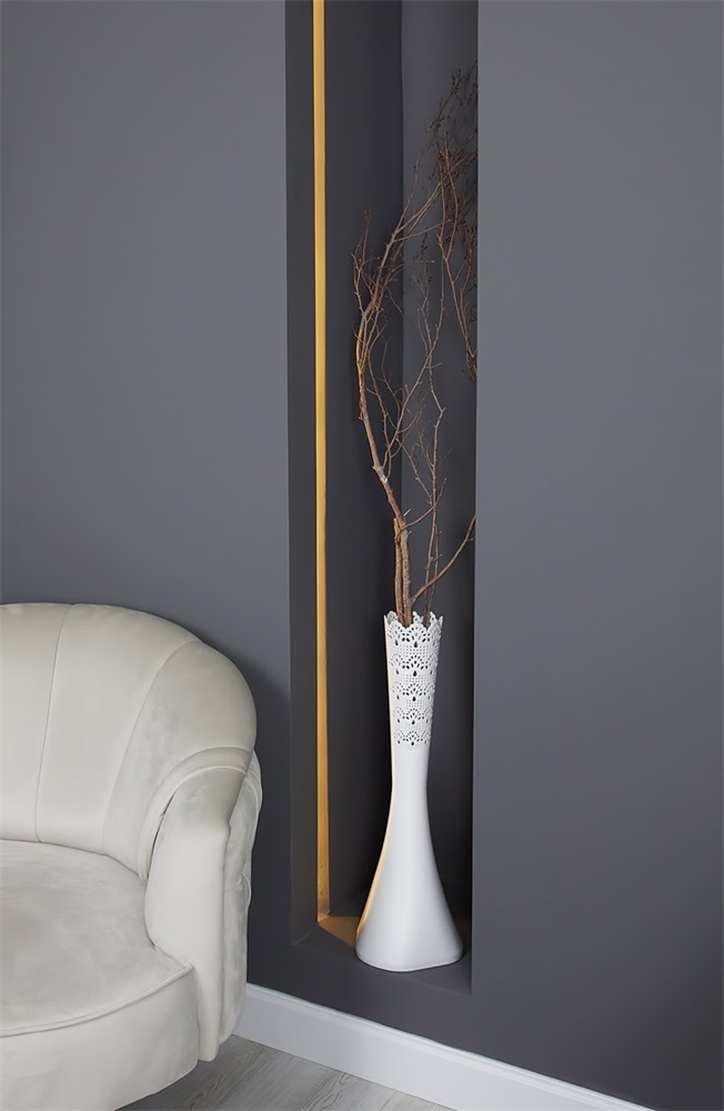 IRIS E5575 műanyag váza 60cm magas