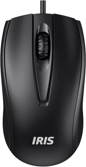 IRIS E-15 USB fekete egér