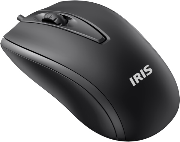 IRIS E-15 USB fekete egér