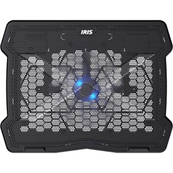 IRIS L-13 fekete notebook hűtőpad (Újszerű)
