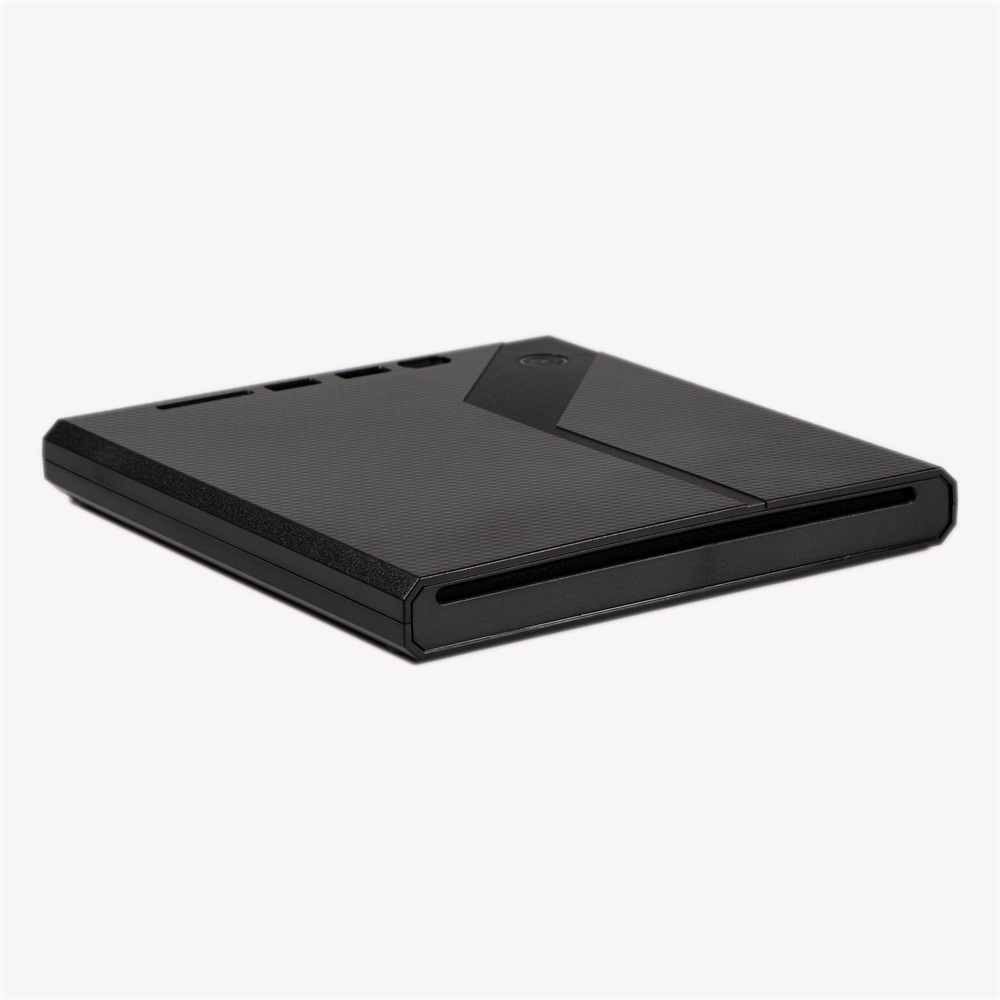 IRIS PUSH EXTERNAL külső DVD író, USB 3.0, Read/write:CD/VCD/DVD, slot-in, DVD-RW, fekete