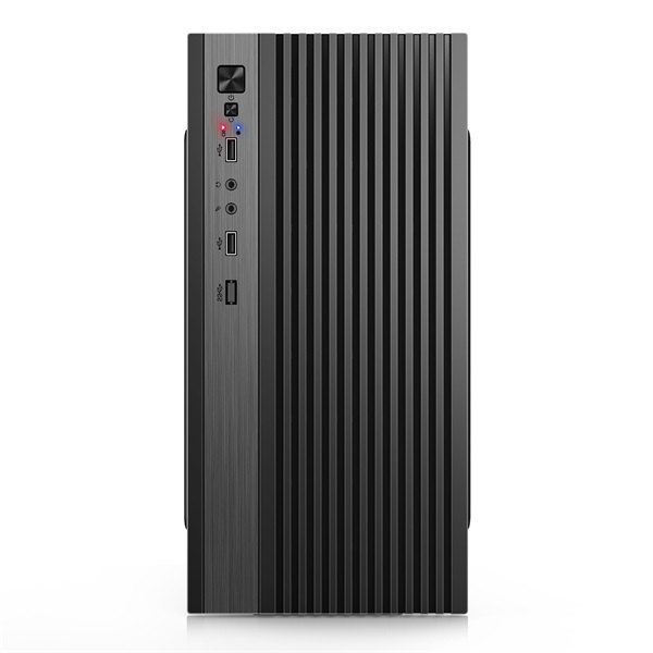 IRIS Q2517 fekete (táp nélküli) mATX számítógépház