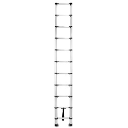 IRIS TOOLS HL-100 3,2 m teleszkópos acél létra, összecsukható, 125 kg teherbírás