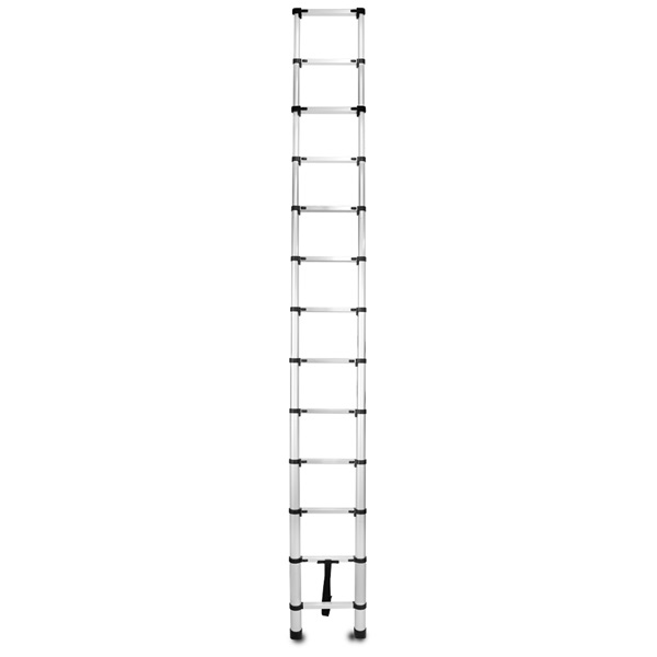 IRIS TOOLS HL-100 3,8 m teleszkópos acél létra, összecsukható, 125 kg teherbírás