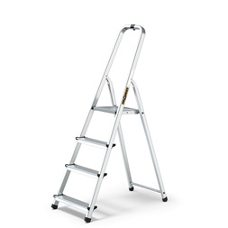IRIS TOOLS HL-400-4S 4 (3+1) lépcsős alumínium létra, összecsukható, 125 kg teherbírás