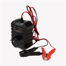IRIS TOOLS ITBC-1000 Intelligens automata akkumulátor töltő motorkerékpárhoz, 6V/12V 1,5A, digitális kijelzővel, javító