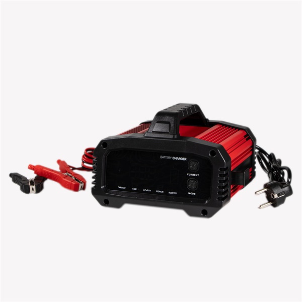 IRIS TOOLS ITBC-700 Intelligens automata nagy teljesítményű 8 lépcsős akkumulátor töltő 300W, 12V 25A vagy 24V 12,5A, AG