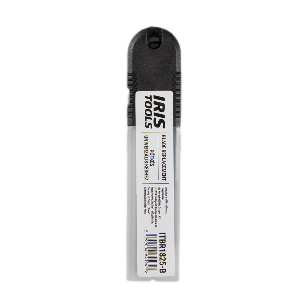 IRIS TOOLS ITBR1825-B 10db pótkés univerzális késhez 25mm, 0,7mm, fekete