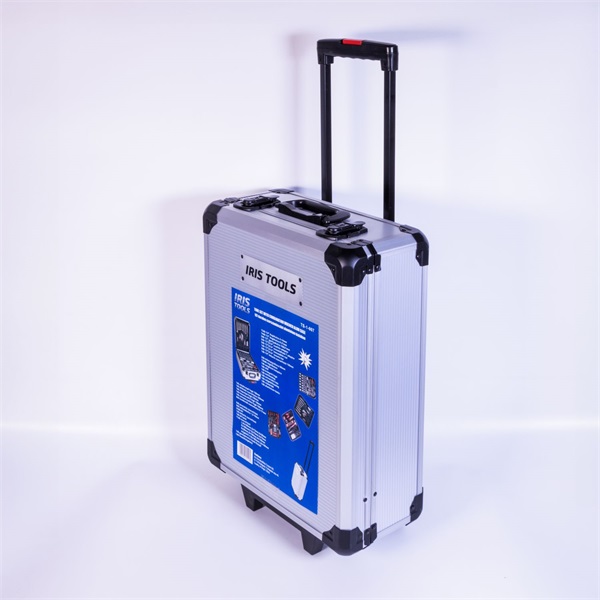 IRIS TOOLS TS-1-007 aluminium táskában szerszámkészlet (Használt - A)