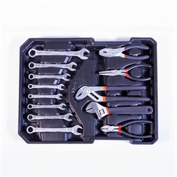 IRIS TOOLS TS-1-007 aluminium táskában szerszámkészlet (Használt - A)