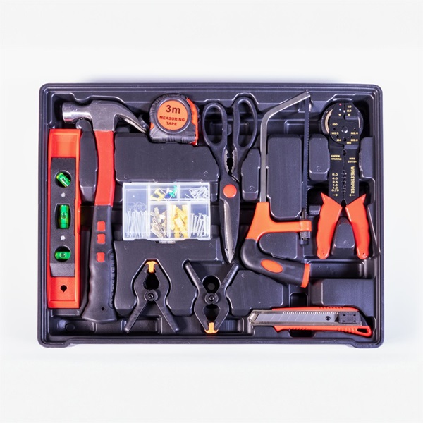 IRIS TOOLS TS-1-008 műanyag táskában szerszámkészlet (Használt - A)
