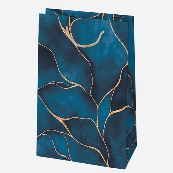 IRIS ajándéktasak, különböző színekben és mintákkal, 160x240x70 mm