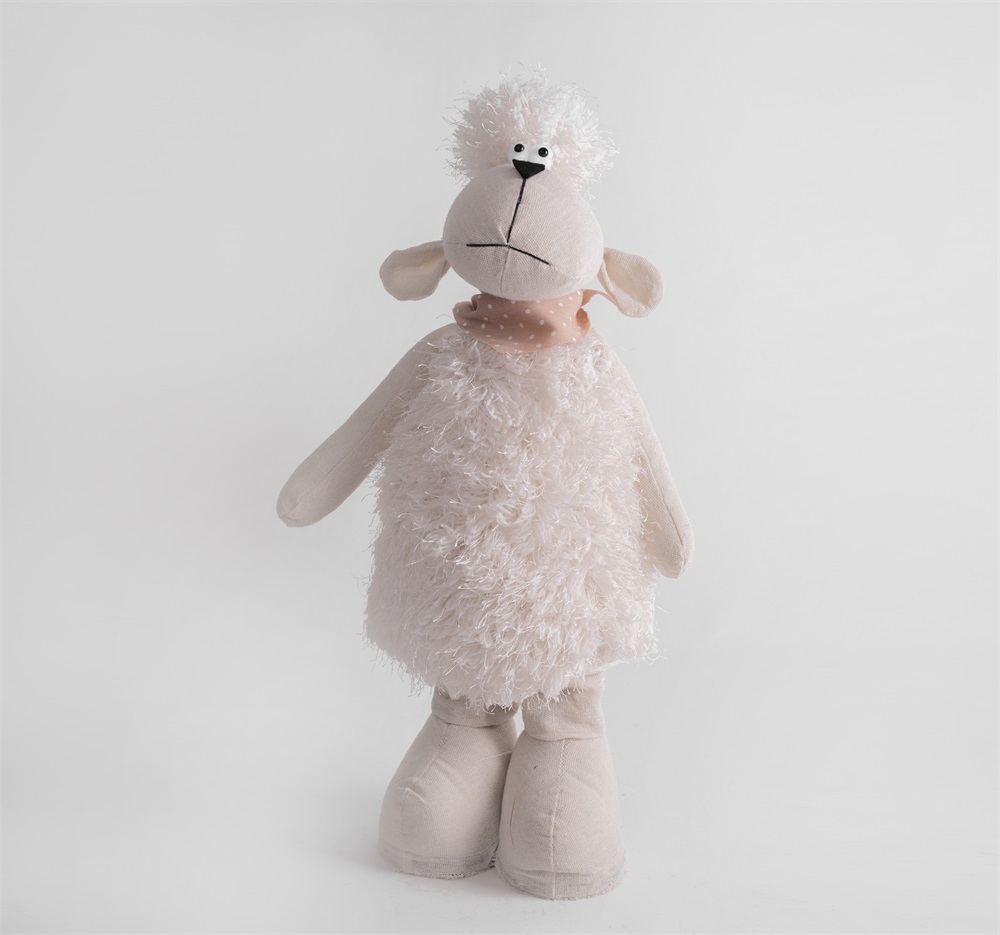 IRIS dekor textil bari álló+kendő 43cm