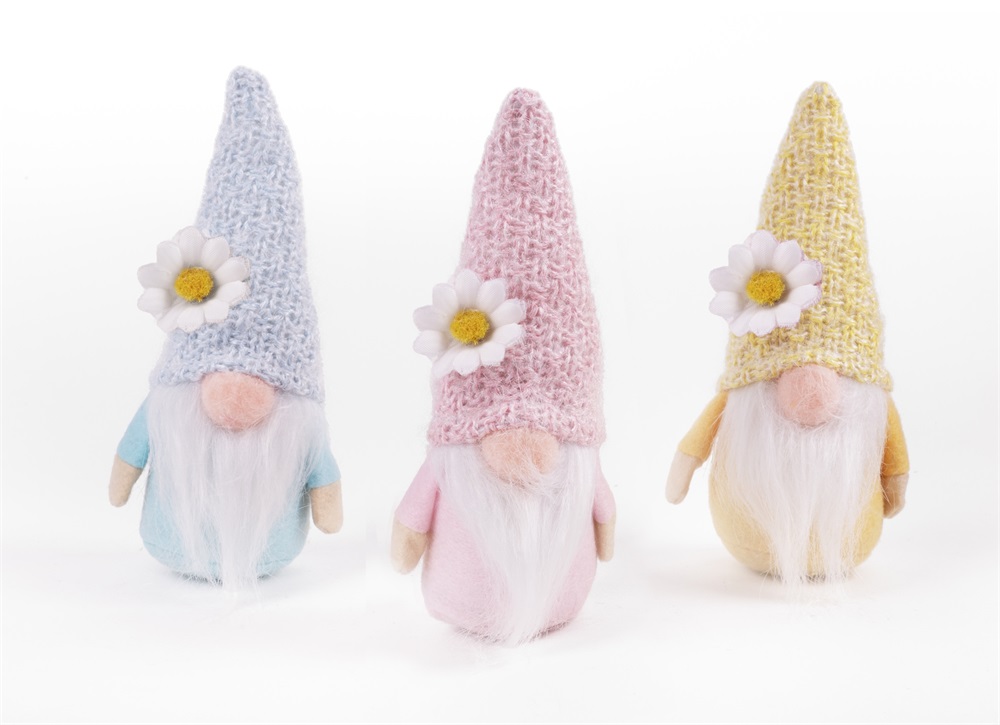 IRIS dekor textil orrmanó rózsaszín tavaszi 3 szortiment 18cm