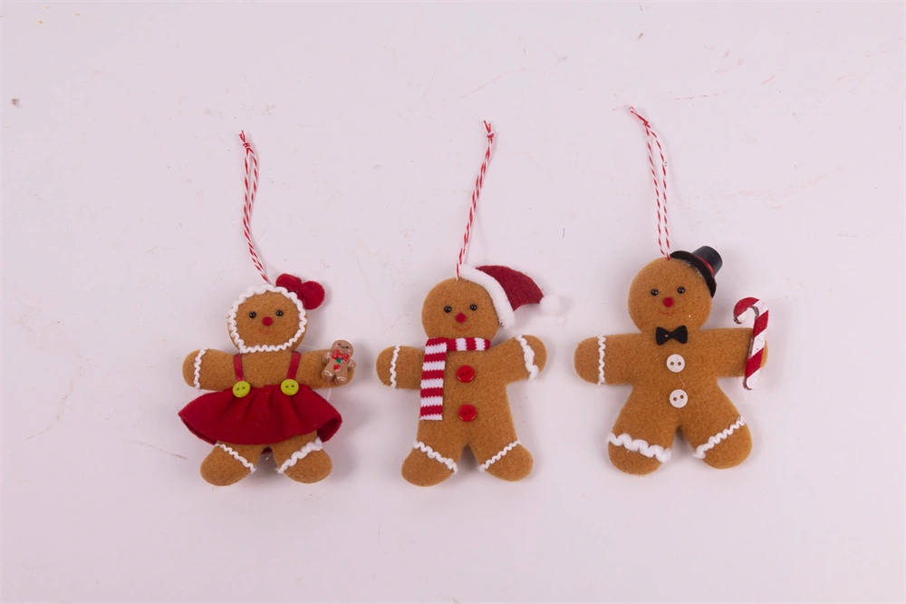 IRIS filc akasztós mézeskalács figurák,  10  cm