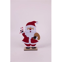 IRIS filc mikulás fa talpon, zsákkal 15 x 5 x 24cm