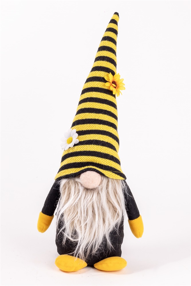 IRIS textil orrszakáll, fekete/sárga csíkos 40 cm