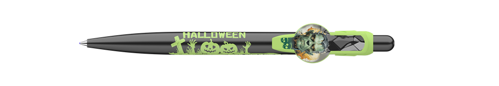 Ico Halloween Z10 fekete-sárgászöld golyóstoll