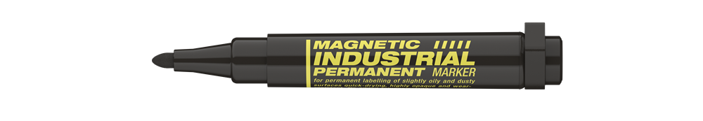 Ico Magnetic Industrial 11XXL fekete D12 alkoholos ipari marker