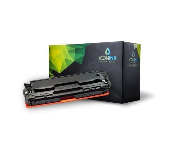 Iconink HP CB540A Canon CRG-116 CRG-316 CRG-416 CRG-516 CRG-716 CRG-916 utángyártott 2200 oldal fekete toner