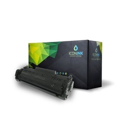 Iconink HP Q2612A Canon FX9 FX10 CRG-303 CRG-304 utángyártott 2000 oldal fekete toner (Újszerű)