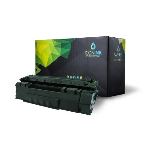 Iconink HP Q5949A Canon CRG-508 utángyártott 2500 oldal fekete toner