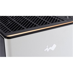 InWin A3 táp nélküli ablakos MT Mini Tower számítógépház fehér