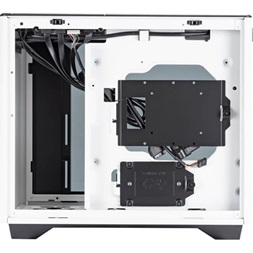 InWin A3 táp nélküli ablakos MT Mini Tower számítógépház fehér
