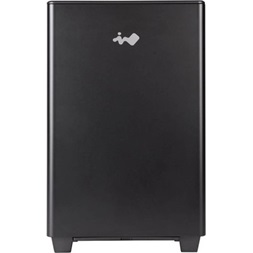InWin A3 táp nélküli ablakos MT Mini Tower számítógépház fekete