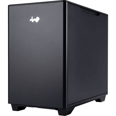 InWin A3 táp nélküli ablakos MT Mini Tower számítógépház fekete